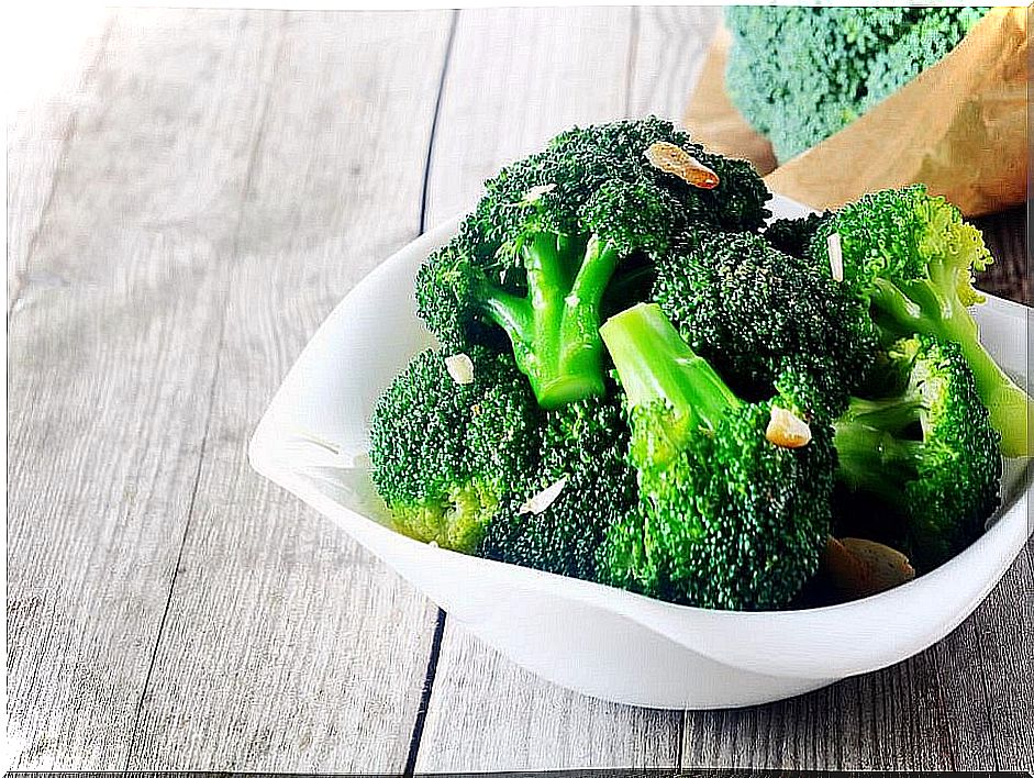 Broccoli plate.