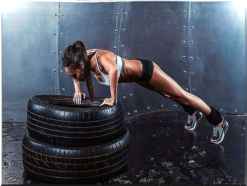 Crossfit push-ups