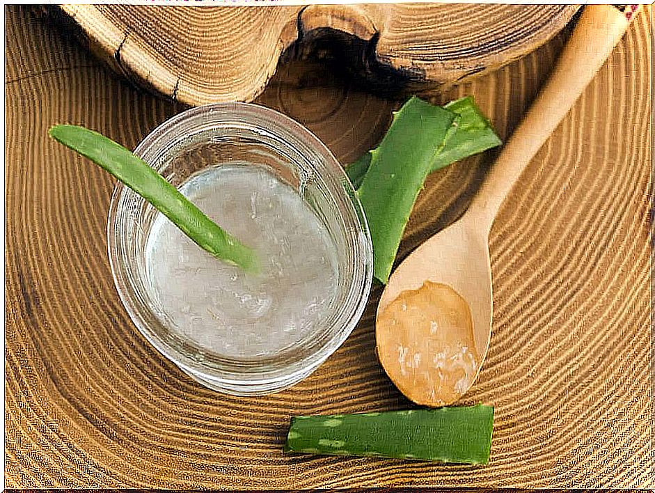 Aloe vera mask