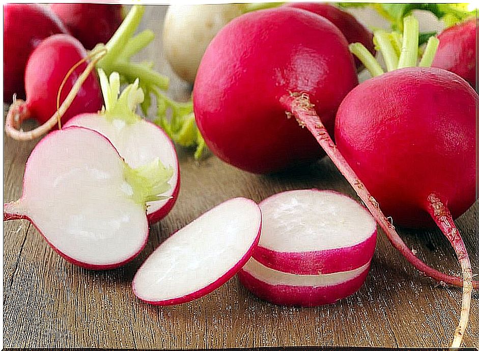 radishes