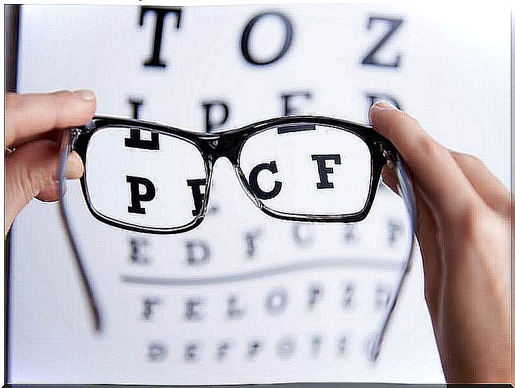 Eye chart.