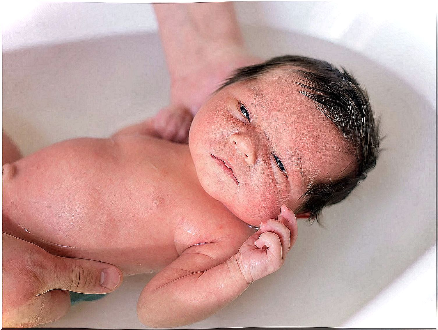 Newborn bathing