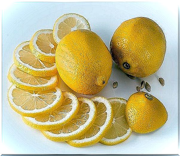 lemons on the table