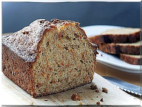 Banana and carrot bread