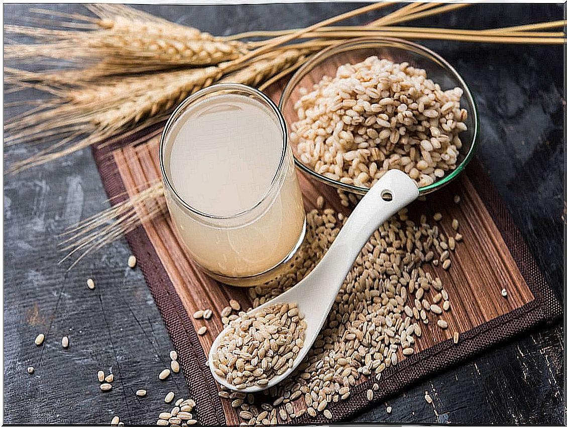 Barley water: benefits, contraindications and recipe.