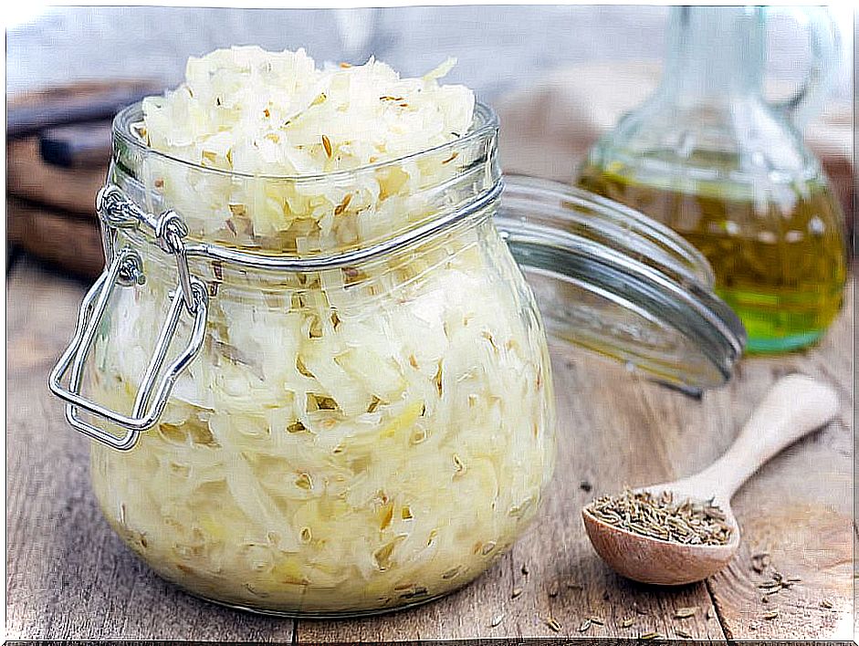 Fermented cabbage