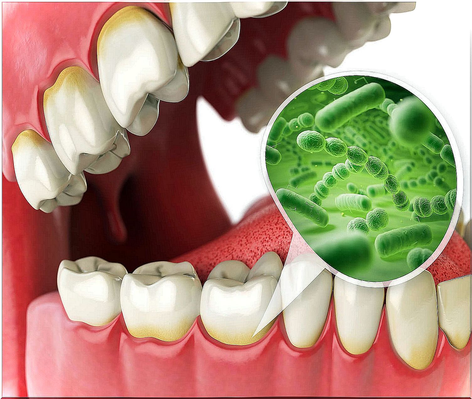 There are foods to improve oral health.